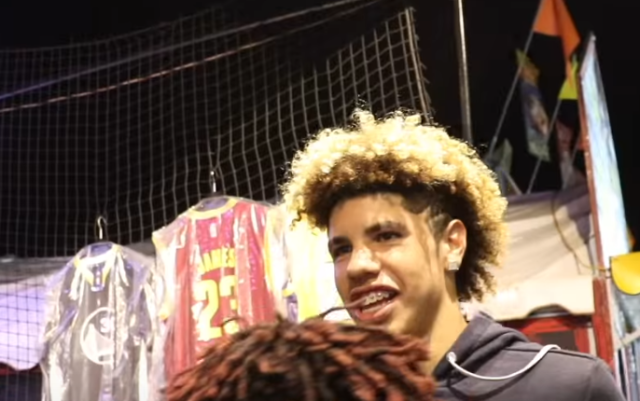 County fair worker zings LaMelo Ball after challenging him to shoot-off (VIDEO)